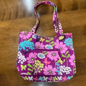 Vera Bradley Medium Flutterby Tote EUC